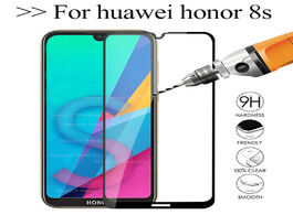 Foto van Telefoon accessoires 3d safety tempered glass honor 8s protective on for huawei screen protector hon