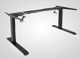 Foto van Meubels electric height adjustable standing desk frame dual motor and memory control