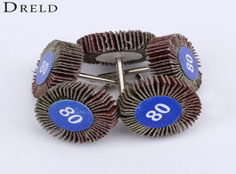 Foto van Gereedschap 5pcs dremel accessories sandpaper sanding flap polishing wheels disc set shutter wheel f
