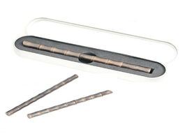 Foto van Gereedschap edc bronze brass handmade pen bamboo pencil tactical self defense pocket multi tools out