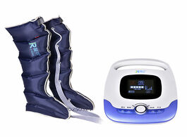 Foto van Schoonheid gezondheid upgraded heating therapy leg massager waist relaxing automatic air wave pressu
