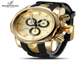 Foto van Horloge reloje 2019 top brand genuine men watches gold sports 3d watch quartz special for you climbi