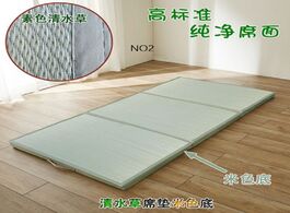 Foto van Meubels folding japanesecomfortable tatami mattress mat rectangle large foldable floor straw for sle