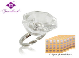 Foto van Schoonheid gezondheid genie adjustable glue rings for eyelash extension holders adhesive stickers ma