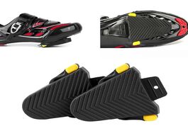 Foto van Sport en spel 1pair bicycle bike pedal protection rubber cleat cover for spd sl cleats