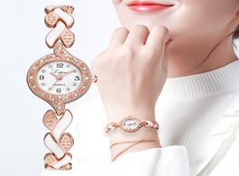 Foto van Horloge lvpai brand new bracelet watches women luxury crystal dress wristwatches clock s fashion cas