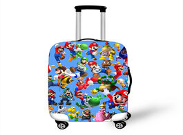 Foto van Tassen 18 32 inch suitcase protective covers cartoon mario bros luggage cover elastic travel bag str