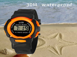 Foto van Horloge digital watch kids girl 2019 children girls analog sport led electronic waterproof wrist new
