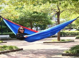 Foto van Meubels hammock tear proof anti rollover outdoor hanging ultra light portable swing supplies