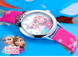 Foto van Horloge 2019 fashion relogio feminino new relojes cartoon children watch princess watches kids cute 