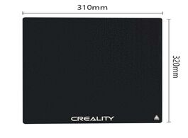 Foto van Computer creality 3d printer cr 10s pro v2 x black carbon silicon crystal tempered glass build hotbe