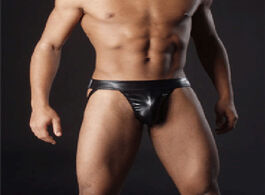 Foto van Sport en spel safety jockstrap men s sexy thongs brief double d g string thong tanga gay underwear m