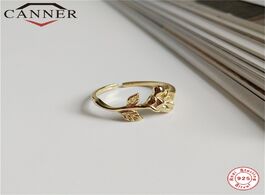 Foto van Sieraden canner adjustable exquisite golden rose ring 925 sterling silver resizable rings for women 