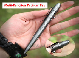 Foto van Beveiliging en bescherming multi function self defense tactical pen bolt switch aluminum alloy ball 