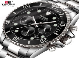 Foto van Horloge drop shipping tevise brand automatic watch men mechanical watches sport luxury waterproof wi
