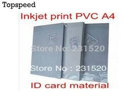 Foto van Computer white id cards printing material blank inkjet print pvc sheets a4 50sets single side 0.43mm