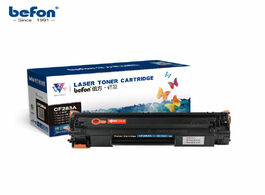 Foto van Computer befon compatible 283a toner cartridge replacement for hp cf283a 83a easy refilled laserjet 