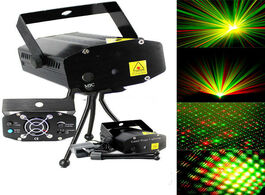 Foto van Lampen verlichting free shipping hot mini projector r g dj disco light stage xmas party laser lighti