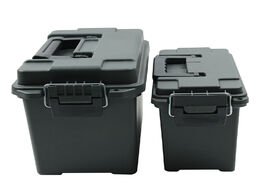 Foto van Beveiliging en bescherming plastic ammo box military style storage can lightweight high strength acc