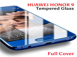 Foto van Telefoon accessoires 2 pack huawei honor 9 tempered glass for screen protector film full cover case 