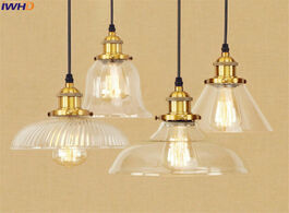Foto van Lampen verlichting loft industrial pendant lights fixtures glass metal american edison style retro l