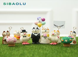 Foto van Huis inrichting japan animation wedding decole cat model miniature figurine cartoon decoration fairy