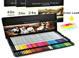 Foto van Huis inrichting 24 36 48 colorful colors box water color pencil pens kid art stationery scrapbook se