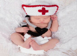 Foto van Baby peuter benodigdheden newborn photography props girl accessories crochet costume infant nurse ha