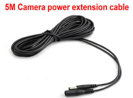 Foto van Beveiliging en bescherming 5m 5.5 2.1mm power cord adapter extension cable cctv camera extend wire