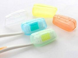 Foto van Huishoudelijke apparaten 1set 6pcs high quality new portable travel toothbrush head cover case prote