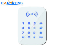 Foto van Beveiliging en bescherming earykong 433mhz wireless keyboard touch pad only for pg103 w2b w123 g4 wi