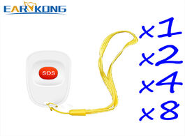 Foto van Beveiliging en bescherming earykong 433mhz wireless sos button emergency panic designed for old man 