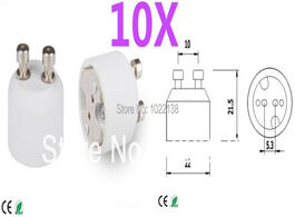 Foto van Lampen verlichting free shipping 10pcs lot led lamp base mr16 socket gu10 to adapter converter holde