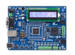 Foto van Elektrisch installatiemateriaal pic microcontroller ethernet learning development board pic18f97j60 