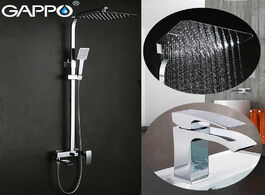 Foto van Woning en bouw gappo shower faucets bath tub taps bathroom set basin sink tap system
