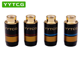 Foto van Elektronica yytcg high quality gold plating rca connector female socket 4pcs lot