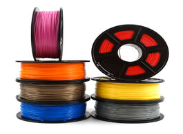 Foto van Computer 3d printer filament pla 1.75mm 1kg 2.2lbs plastic consumables material