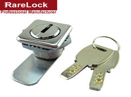Foto van Bevestigingsmaterialen square cabinet cam lock 2 computer keys for mail box school locker office dra