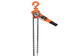 Foto van Gereedschap 0.75 ton 1.5ton chain block hoist ratchet lever pulley lifting weight tool no galvanized