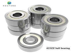 Foto van Computer 10pcs 623zz ball bearings miniature deep groove bearing shielded silver chrome steel shafts