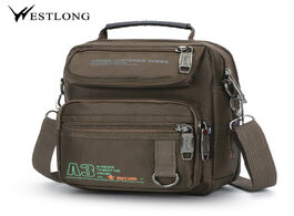 Foto van Tassen 3707w men messenger running bags casual multifunction small travel waterproof shoulder waist 