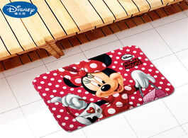 Foto van Baby peuter benodigdheden cartoon mickey minnie mouse mat cushion 38x58cm door bathroom kitchen door