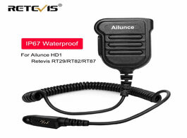 Foto van Telefoon accessoires new upgraded ip67 waterproof ptt speaker microphone for ailunce hd1 retevis rt2