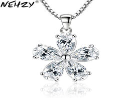 Foto van Sieraden nehzy 925 sterling silver new woman brand necklace pendant female pear shaped pendants high