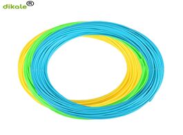 Foto van Computer dikale 3m x 3 colors 3d pen filament pla 1.75mm plastic rubber printing material for printe