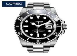 Foto van Horloge loreo luxury brand diving men military sport watches s automatic mechanical clock waterproof