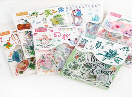 Foto van Kantoor school benodigdheden 40pcs lot cute washi paper stationery sticker set kawaii stickers decor