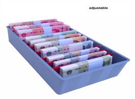 Foto van Computer money counter case cash tray drawer register insert replacement plastic bills coins compart