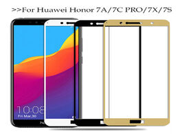 Foto van Telefoon accessoires protective glass on honor 7a screen protector for huawei 7c 7x pro 7 a c x 7apr