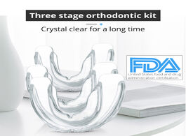 Foto van Schoonheid gezondheid three stages silicone tooth invisible orthodontic set dental appliance teeth r